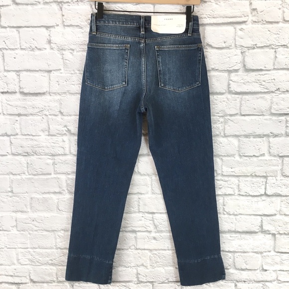 Frame NWT RARE Le Nouveau Straight High Rise Jeans - Picture 2 of 6